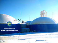 Serbatoio digestore anaerobico di vetro fuso in acciaio per il progetto di biogas nella Mongolia interna