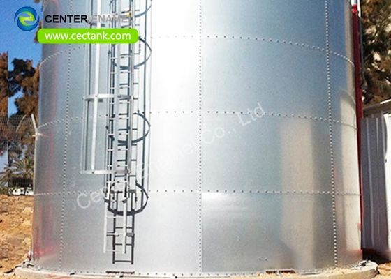 18000m3 ha galvanizzato il rivestimento standard del serbatoio di acqua d'acciaio per il PH3