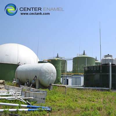 Center Enamel fornisce serbatoi di biogas di vetro fuso in acciaio