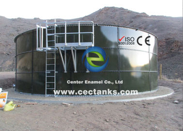 Serbatoio di acqua da fuoco in acciaio fuso in cemento o vetro, serbatoio di acqua industriale montato in cantiere
