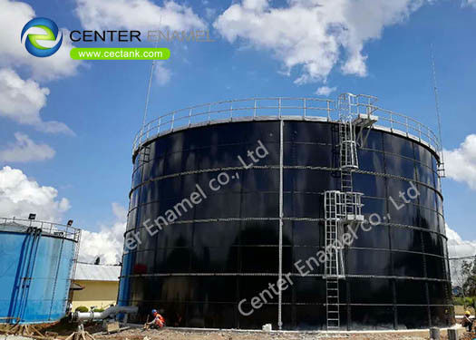 Serbatoio di stoccaggio di biogas antiaderenza con tetto a doppia membrana