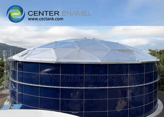 Serbatoi di biogas in acciaio con rivestimento in vetro resistente alla corrosione