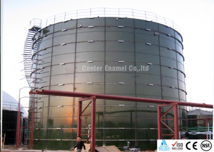 Digestore di biogas anaerobico, serbatoio di stoccaggio di biogas con separatore a tre fasi 0