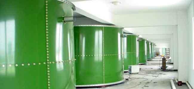 Serbatoi di accumulo di acqua verde scuro per impianti di irrigatori antincendio ISO 9001 0