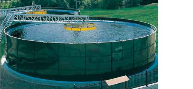 Serbatoi di stoccaggio dell'acqua agricola per l'irrigazione / serbatoi GFTS da 100 000 galloni di smalto 0