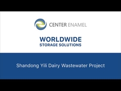 Soluzioni sostenibili: Center Enamel Wrap Up Wastewater Project presso Shandong Yili Dairy con Precisi