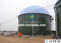 Impianti di biogas Serbatoi di acciaio fuso in vetro utilizzati come reattore misto anaerobico