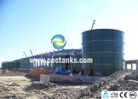Fabbricazione in fabbrica Serbatoio settico di biogas in acciaio a bullone da min.50m3 a max. 10.000m3