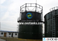 Serbatoi di contenimento dell'acqua in acciaio fuso di vetro per impianti di biogas/impianti di trattamento delle acque reflue