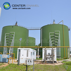 Centro di smalto fornisce serbatoi SBR in vetro fuso in acciaio per il progetto di trattamento delle acque reflue