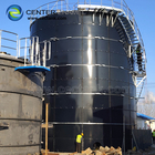 Serbatoio idrico cilindrico in acciaio GFS per la conservazione dell'acqua potabile
