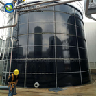 Serbatoio idrico cilindrico in acciaio GFS per progetti di trattamento delle acque reflue