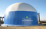 Impianti di trattamento delle acque reflue Trattamento anaerobico dei rifiuti con vetro fuso all'acciaio Serbatoi a bullone con smalto Contenitore di silo