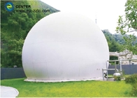 supporto di gas della membrana del doppio 20m3 per spessore di rivestimento di progetto 0.40mm dell'impianto di biogas