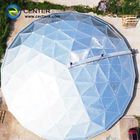 Cupola geodetica di alluminio su ordinazione per le piante di acque reflue e dell'acqua