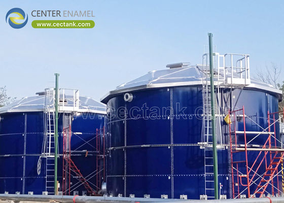 Costruzione rapida e economica di tetti in cupola di alluminio per impianti di depurazione
