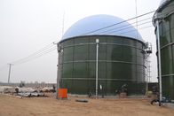 Digestore anaerobico vetro rivestito con acciaio Serbatoi di costruzione nel trattamento del biogas / delle acque reflue