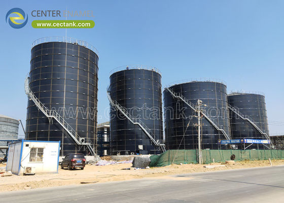 Progresso: impianti di biogas che generano elettricità con serbatoi di vetro fusi in acciaio
