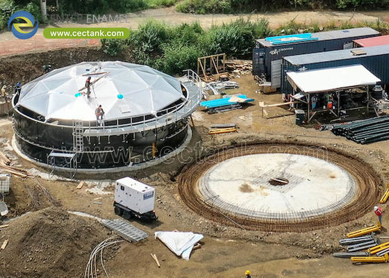 Ottimizzazione delle strutture di stoccaggio di grandi quantità con tetti in cupola di alluminio smaltato al centro