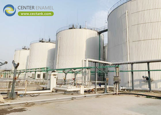 Serbatoio di digestione anaerobica di acciaio a bullone per grandi progetti di biogas