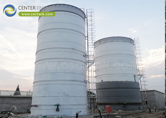Serbatoi di acciaio saldato a smalto centrale Durabilità Personalizzazione per una vasta gamma di applicazioni