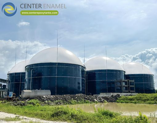 Contenitori di biogas a doppia membrana ecologici per progetti agricoli di biogas