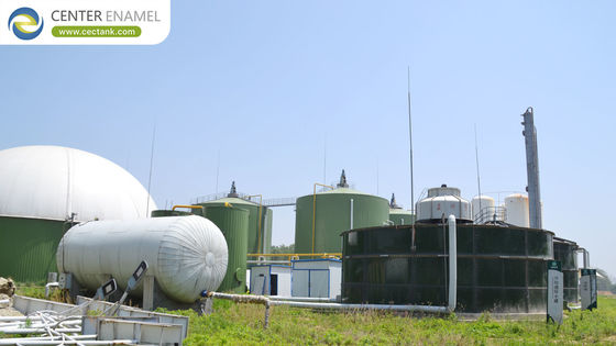 Serbatoi di stoccaggio del biogas in acciaio a bullone antiacido e antialcalino: progettati per ambienti a bassa temperatura