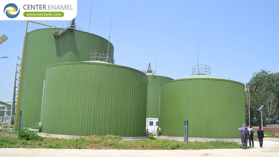 Serbatoi di stoccaggio del biogas in acciaio avvolto che soddisfano le norme AWWA D103-09: una soluzione affidabile per lo stoccaggio del biogas