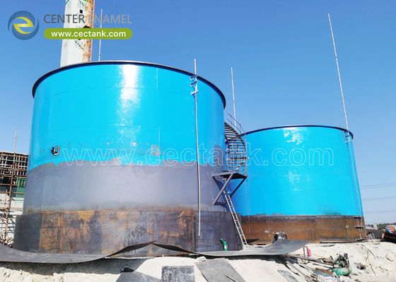 Serbatoi di stoccaggio di petrolio greggio personalizzati con lamiera di acciaio elastica
