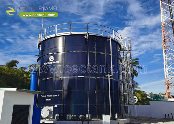 Serbatoi di stoccaggio delle acque reflue per impianti di biogas e impianti di trattamento delle acque reflue per centro smalto
