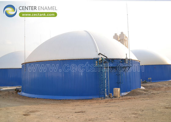 Serbatoi di digestione anaerobica con separatore trifase per progetti di biogas