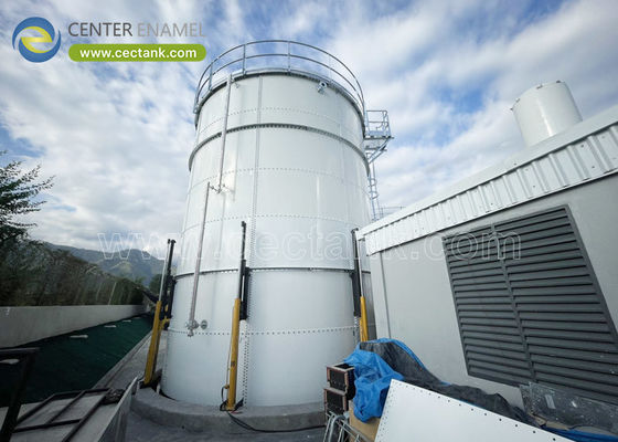 Serbatoi industriali per l'acqua con tetto a trave in lega di alluminio per lo stoccaggio delle acque reflue chimiche: una soluzione robusta per applicazioni impegnative