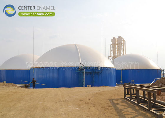 Serbatoi di stoccaggio del biogas in vetro fuso in acciaio resistenti alla corrosione: la soluzione definitiva per lo stoccaggio sostenibile del biogas