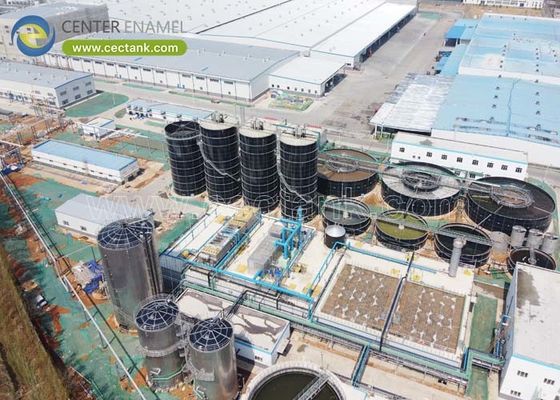 Serbatoi di stoccaggio di acciaio a bullone per progetti di trattamento delle acque reflue: soluzioni sostenibili, affidabili ed efficienti