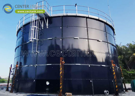 Serbatoi industriali di acciaio avvolta per l'industria della fermentazione per lo smalto centrale