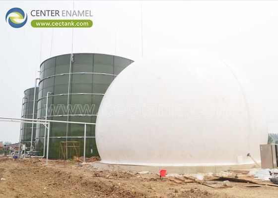 Serbatoi di digestione anaerobici in acciaio rivestiti di vetro con smalto centrale