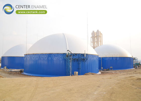 Serbatoi di biogas in acciaio rivestiti di vetro con capacità da 20 a 60.000 m3