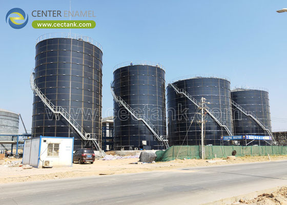 Serbatoio di acciaio a bullone come reattore EGSB per il progetto di produzione di biogas