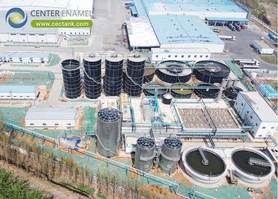 Serbatoi d'acqua di bilanciamento del pH in vetro fuso in acciaio: la soluzione ottimale per un trattamento efficace dell'acqua