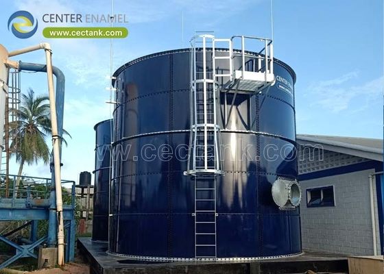 Serbatoi di stoccaggio di liquidi con norme ISO 9001:2008 per i progetti di trattamento delle acque reflue