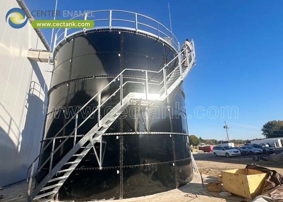 Non è mai necessario dipingere serbatoi di liquidi in vetro fuso in acciaio con il tempo di costruzione più veloce: il futuro di un deposito efficiente di liquidi