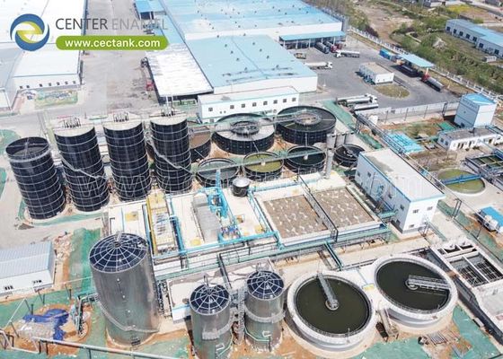 Serbatoi industriali di acciaio a bullone per i progetti di trattamento delle acque reflue: una soluzione affidabile di Center Enamel