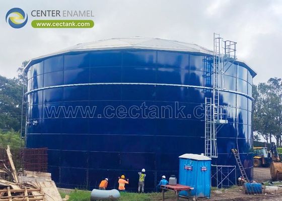 Center Enamel fornisce serbatoi di deposito di fanghi in acciaio rivestiti di vetro per clienti di tutto il mondo