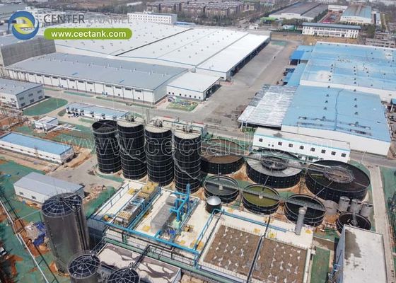 Center Enamel fornisce progettazione, produzione e installazione di serbatoi di aerazione per clienti globali