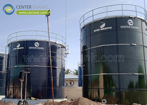 Soluzioni personalizzate per serbatoi di acqua per irrigazione per il deposito di acqua agricola con smalto centrale
