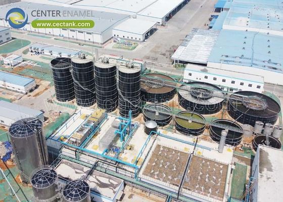 50000 galloni GFS Serbatoio di stoccaggio di acque reflue industriali per il trattamento delle acque reflue: una soluzione affidabile per la gestione delle acque reflue industriali