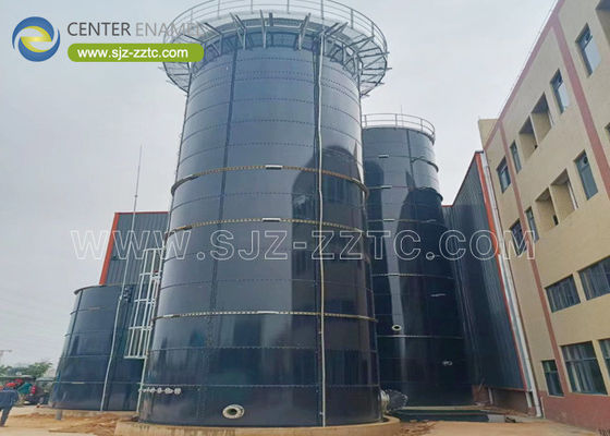 Center Enamel fornisce serbatoi digestori anaerobici per il progetto di biogas della Repubblica Centrafricana