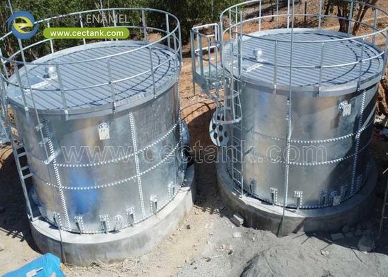 Serbatoio di acciaio galvanizzato di bassa manutenzione Serbatoi di acqua potabile