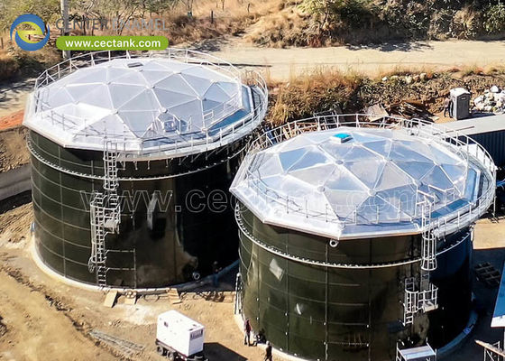 Miglioramento della resilienza e della sicurezza: tetti in cupola di alluminio di Center Enamel per serbatoi di stoccaggio del petrolio greggio del Camerun