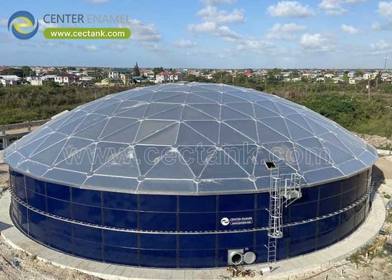 Center Enamel: garantire il futuro energetico del Ghana con tetti di cupola di alluminio avanzato per lo stoccaggio del petrolio greggio